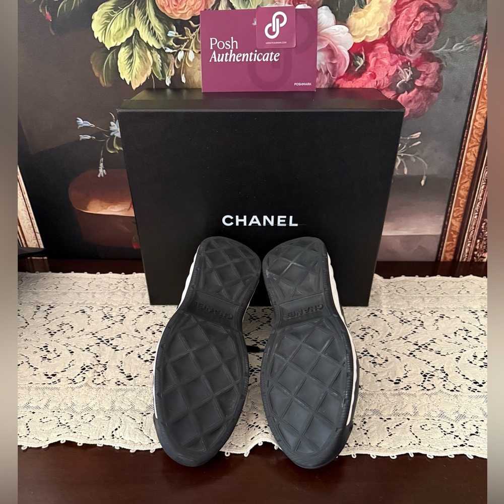 Chanel sneakers, size 38.5 - Picture 14 of 17